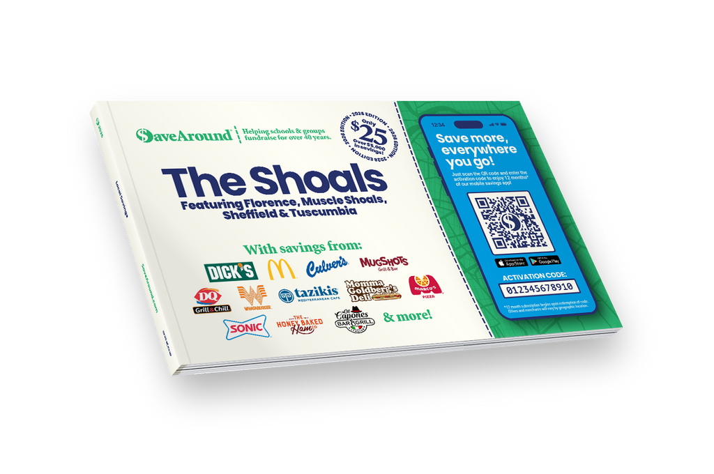 2026 The Shoals SaveAround® Coupon Book