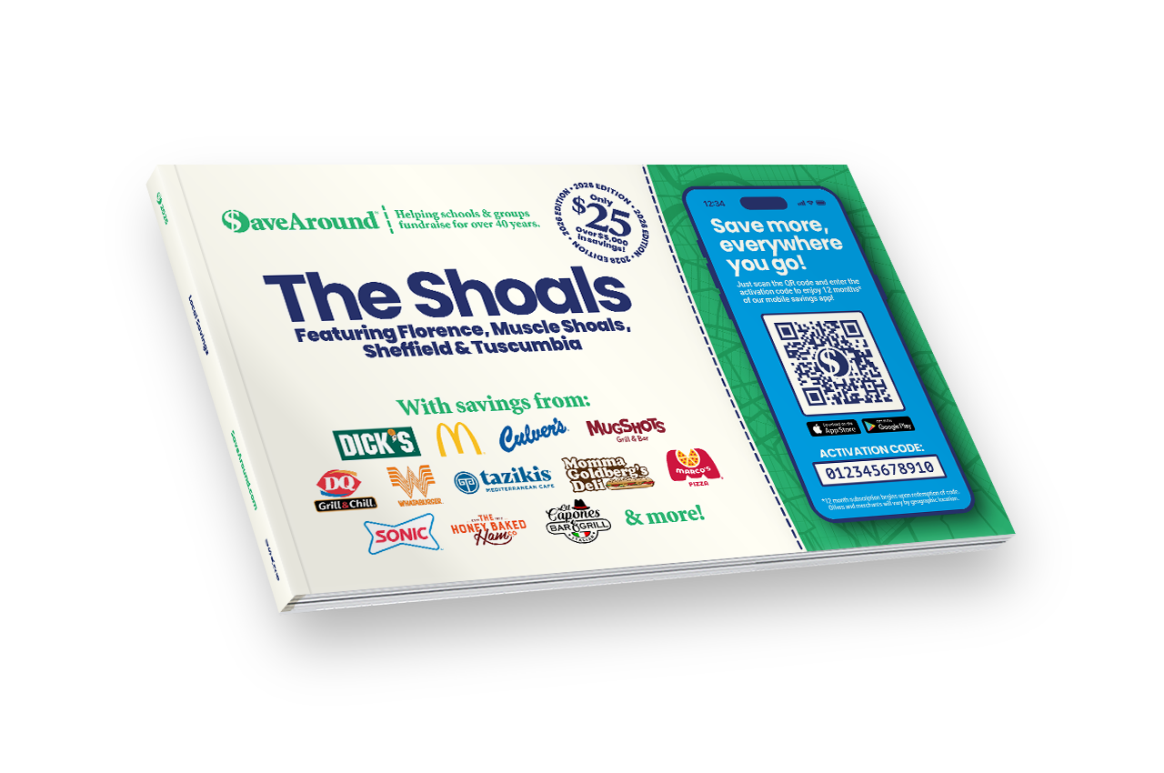 2026 The Shoals SaveAround® Coupon Book