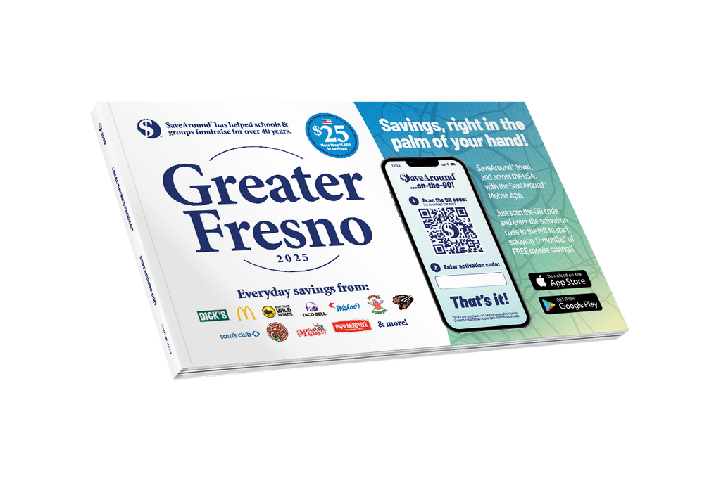 2025 Greater Fresno SaveAround® Coupon Book