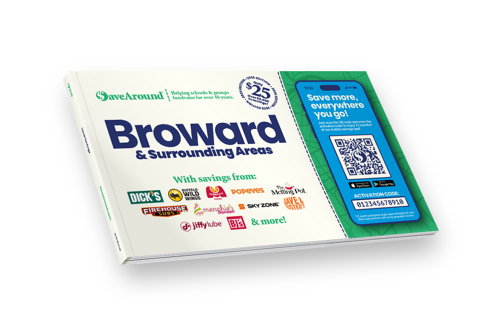 2026 Broward & Surrounding Areas SaveAround® Coupon Book