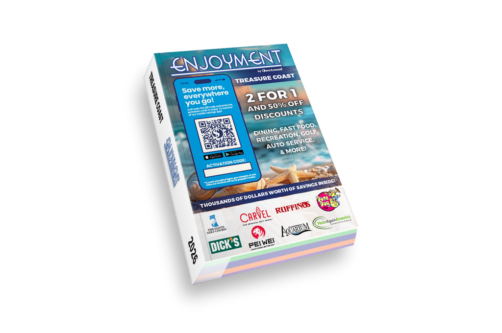 2026 Enjoyment Treasure Coast Coupon Book