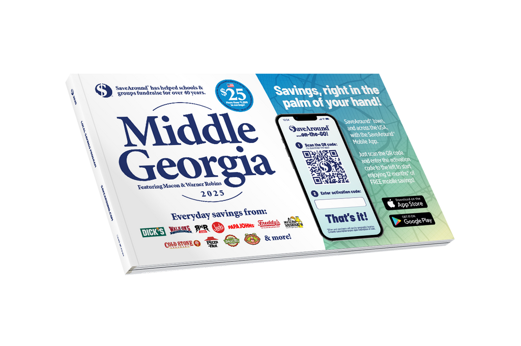 2025 Middle Georgia SaveAround® Coupon Book