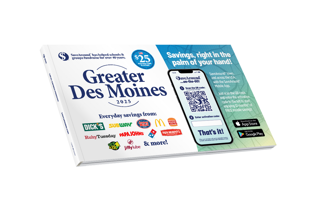 2025 Greater Des Moines SaveAround® Coupon Book