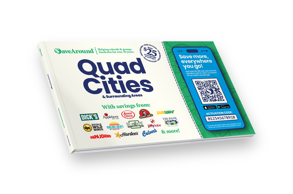 2026 Quad Cities & Surrounding Areas SaveAround® Coupon Book