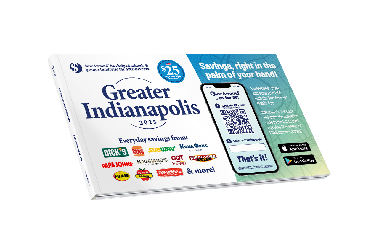 2025 Greater Indianapolis SaveAround® Coupon Book