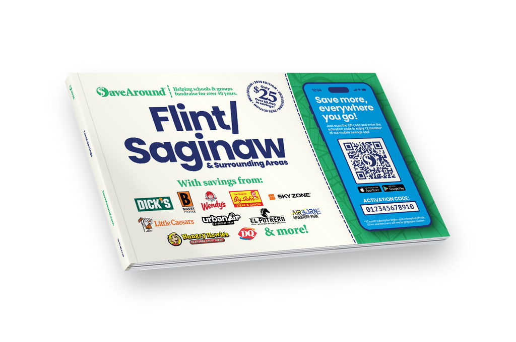 2026 Flint/Saginaw & Surrounding Areas SaveAround® Coupon Book