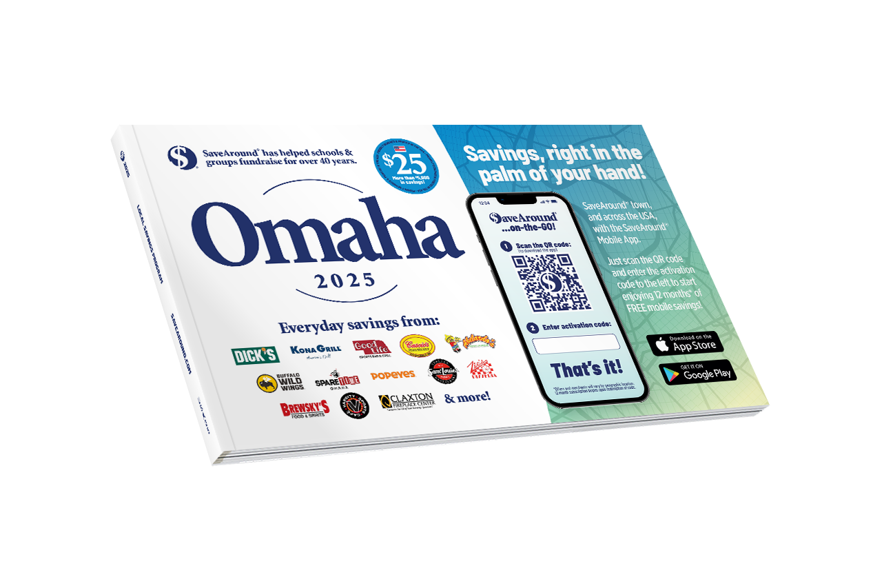 2025 Omaha SaveAround® Coupon Book