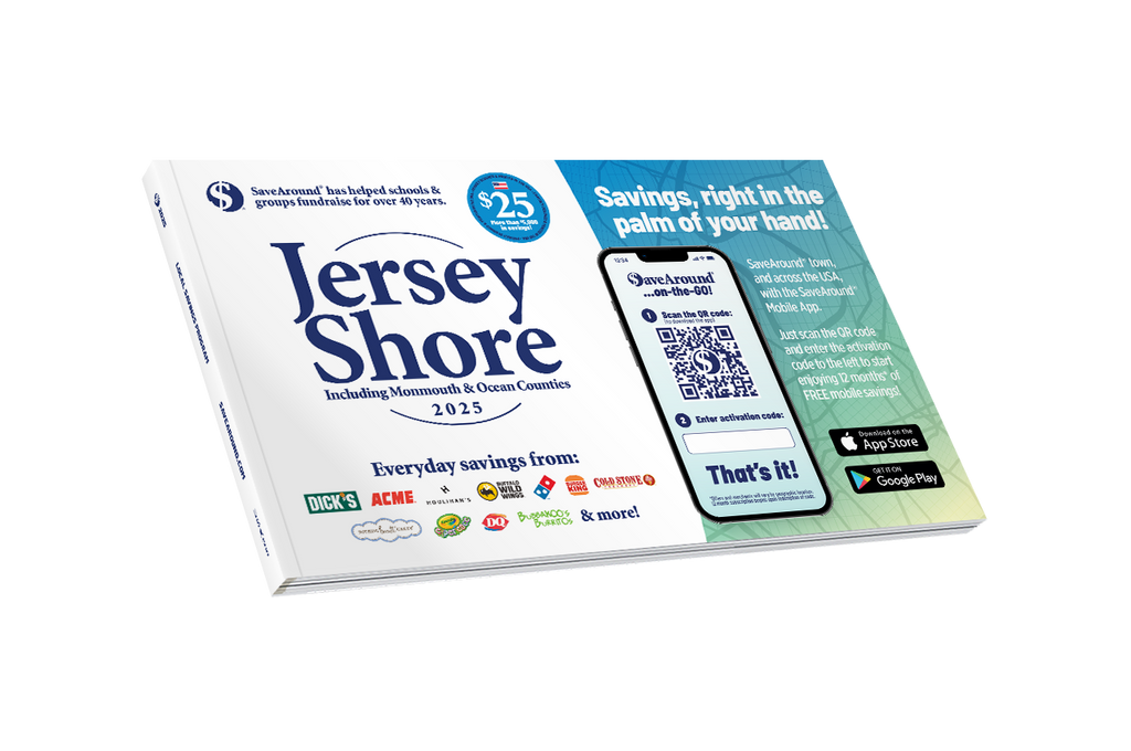 2025 Jersey Shore SaveAround® Coupon Book