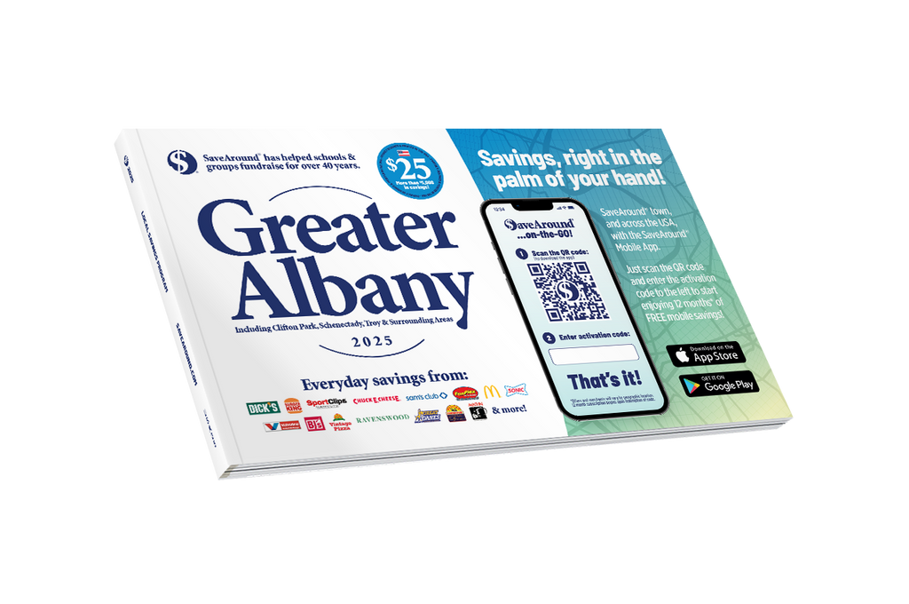 2025 Greater Albany SaveAround® Coupon Book