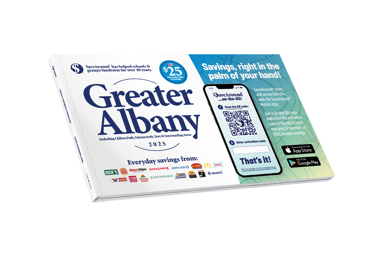 2025 Greater Albany SaveAround® Coupon Book