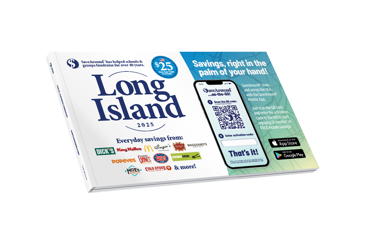 2025 Long Island SaveAround® Coupon Book