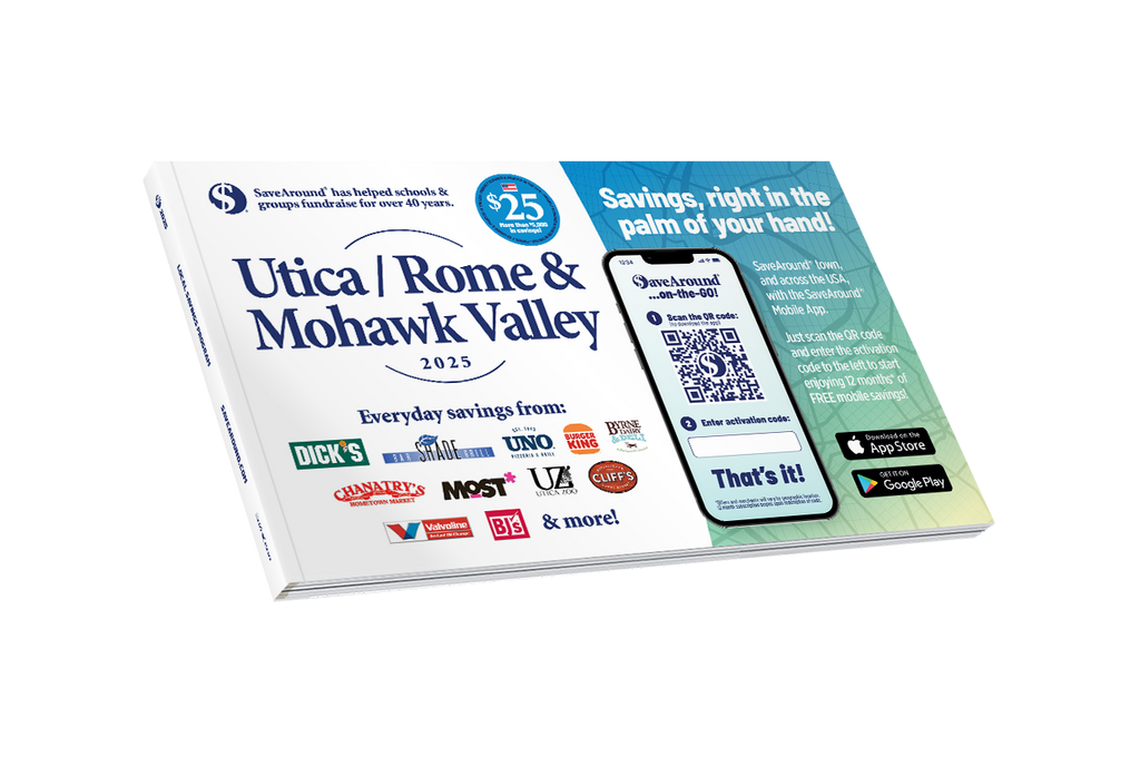 2025 Utica / Rome & Mohawk Valley SaveAround® Coupon Book