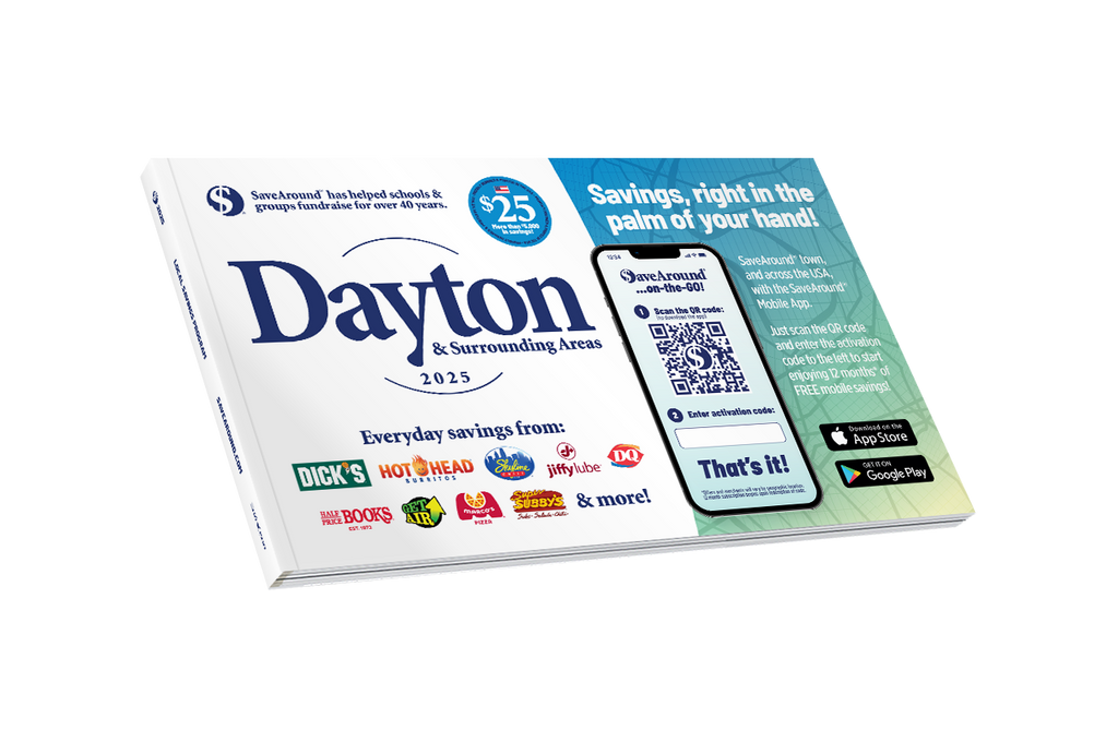 2025 Dayton & Surrounding Areas SaveAround® Coupon Book