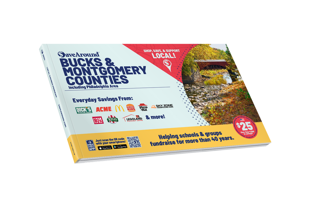 2024 Bucks & Montgomery Counties SaveAround® Coupon Book