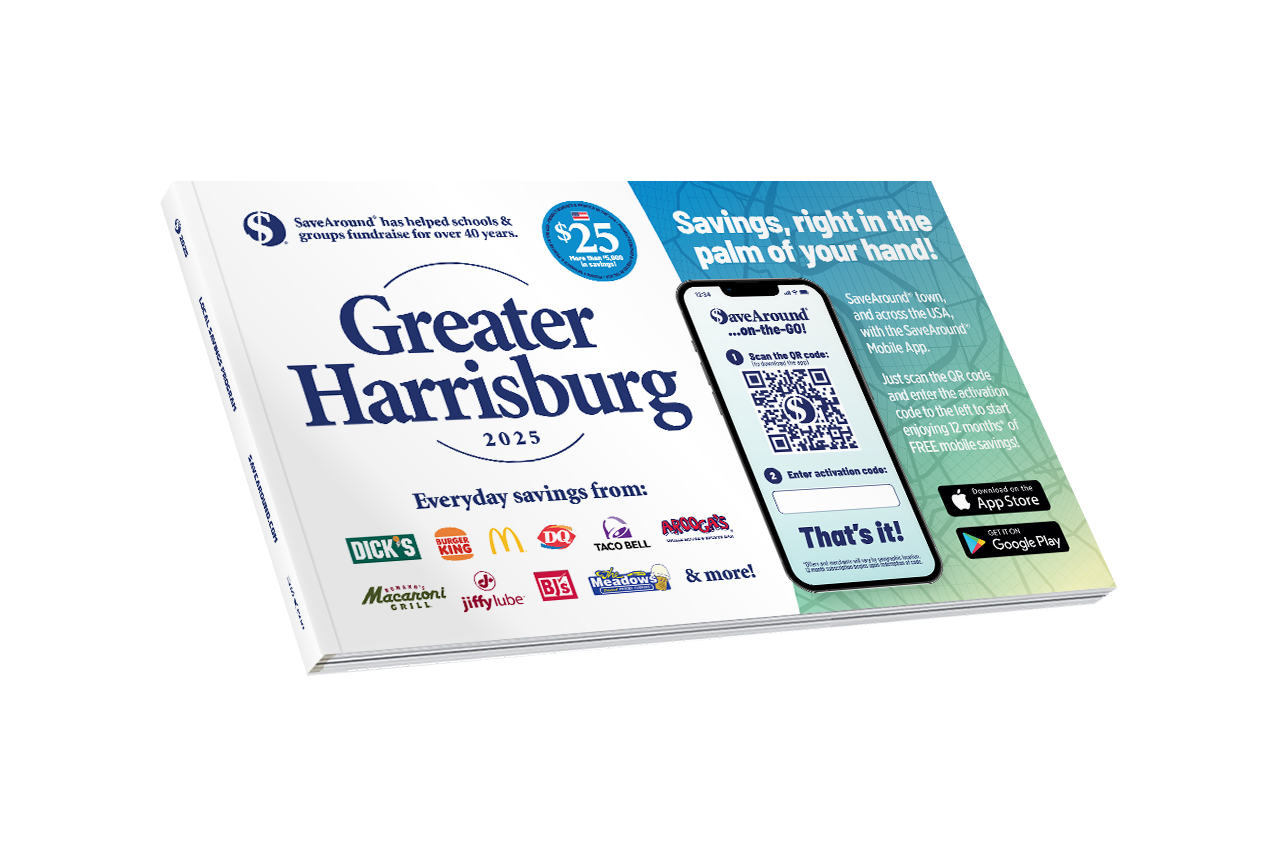 2025 Greater Harrisburg SaveAround® Coupon Book