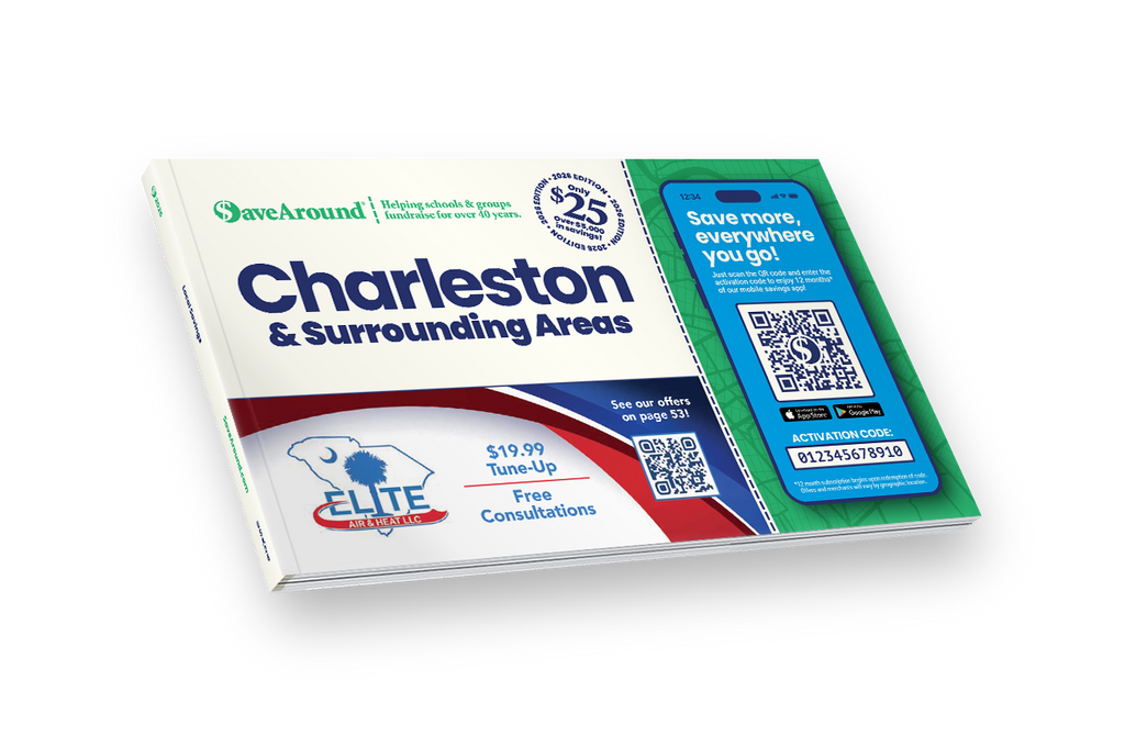 2026 Charleston, SC & Surrounding Areas SaveAround® Coupon Book
