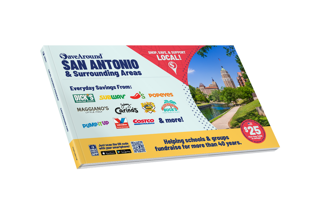 2024 San Antonio & Surrounding Areas SaveAround® Coupon Book
